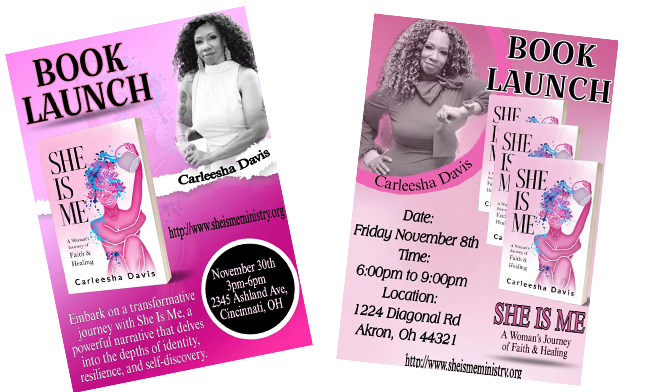 She Is Me Book Launch by Carleesha Davis
